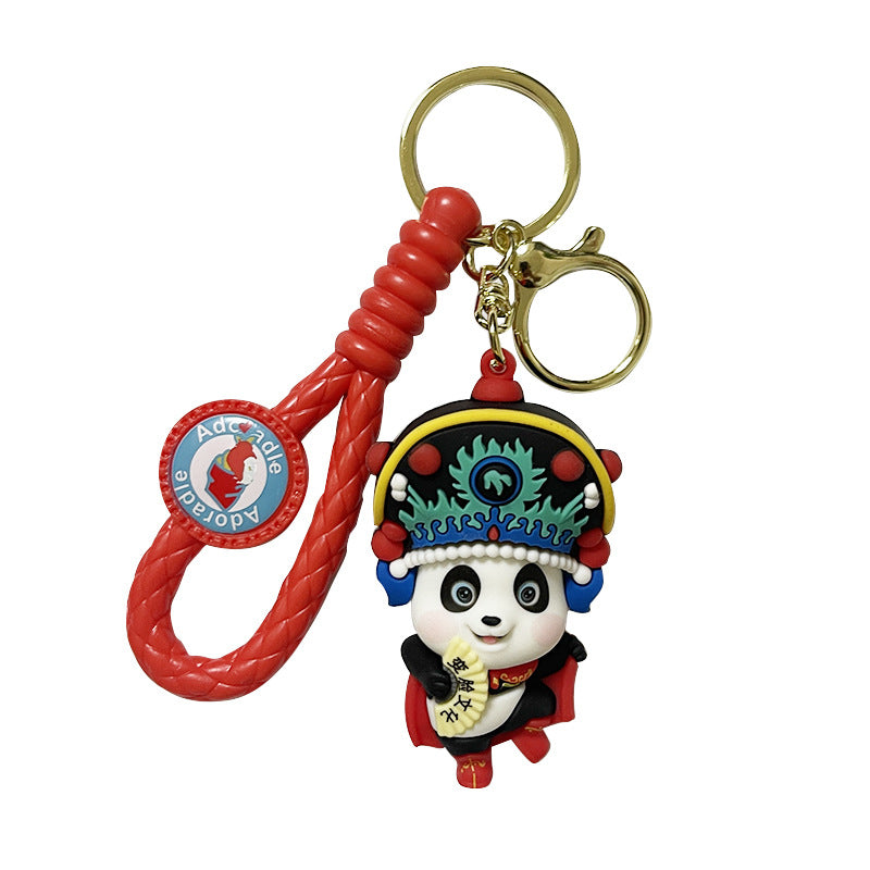 Wholesale Peking Opera Panda Keychain